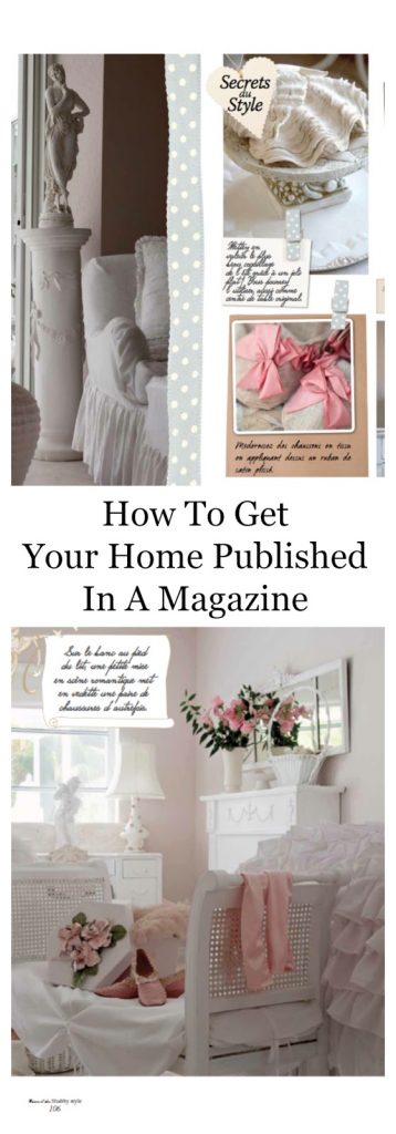 How To Get Your Home Published In A Magazine