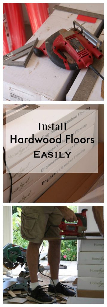 how to install hardwood flooring yourself