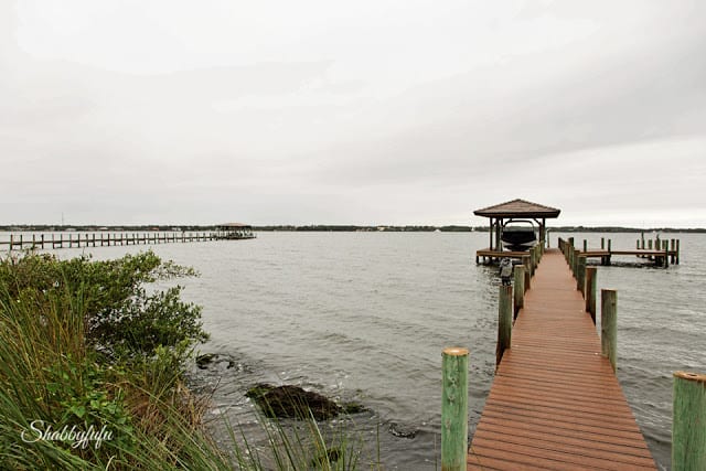 That HGTV Dream Home 2016 also includes a dock on the bay that comes with a boat for the winner!