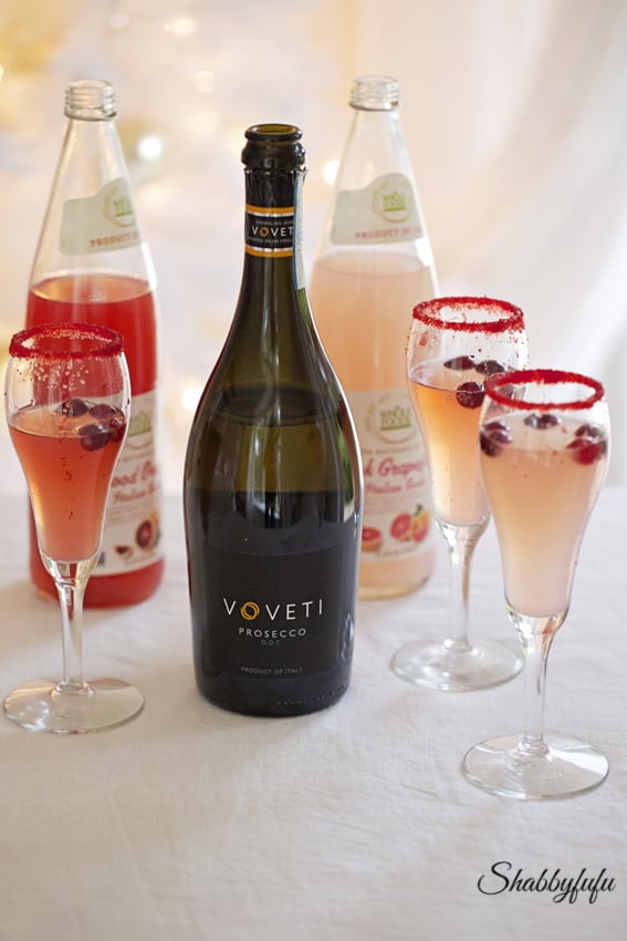 pink prosecco cocktail recipes