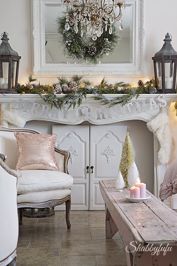 french country cottage christmas