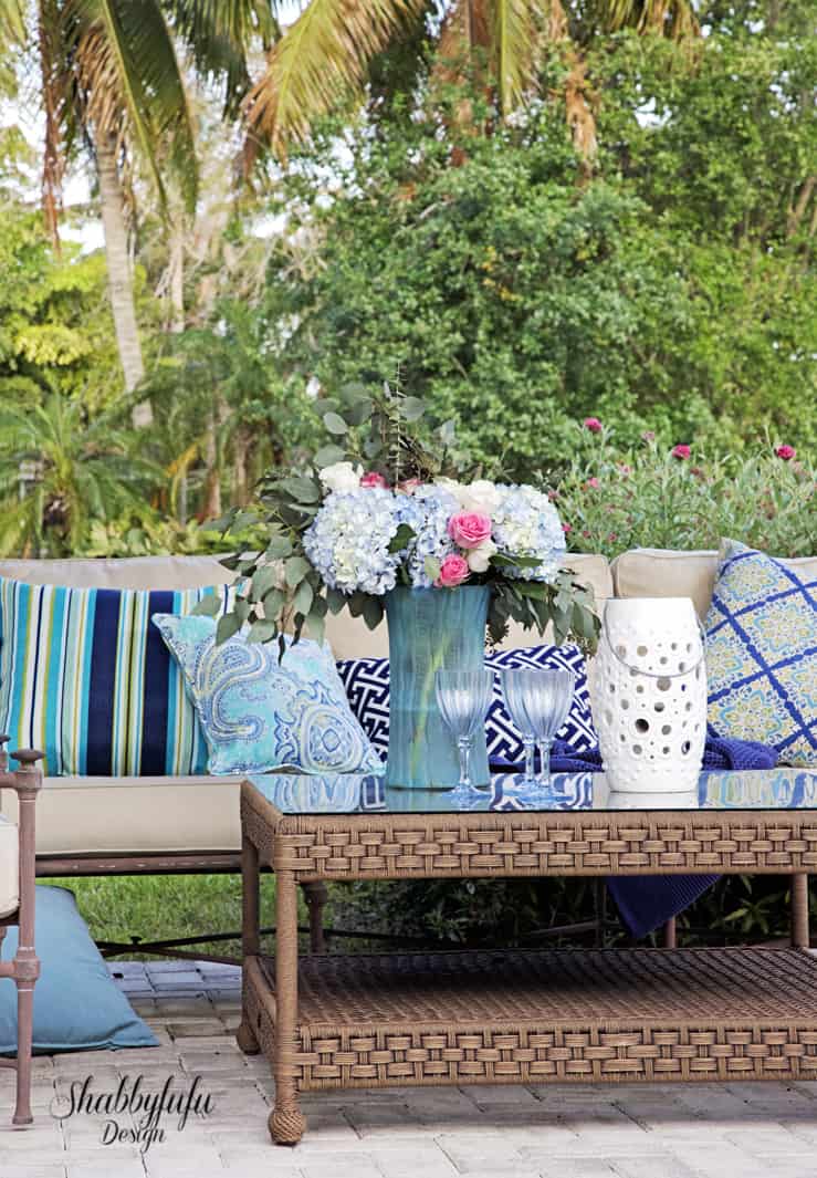 Spring Patio Styling With Color – At Home