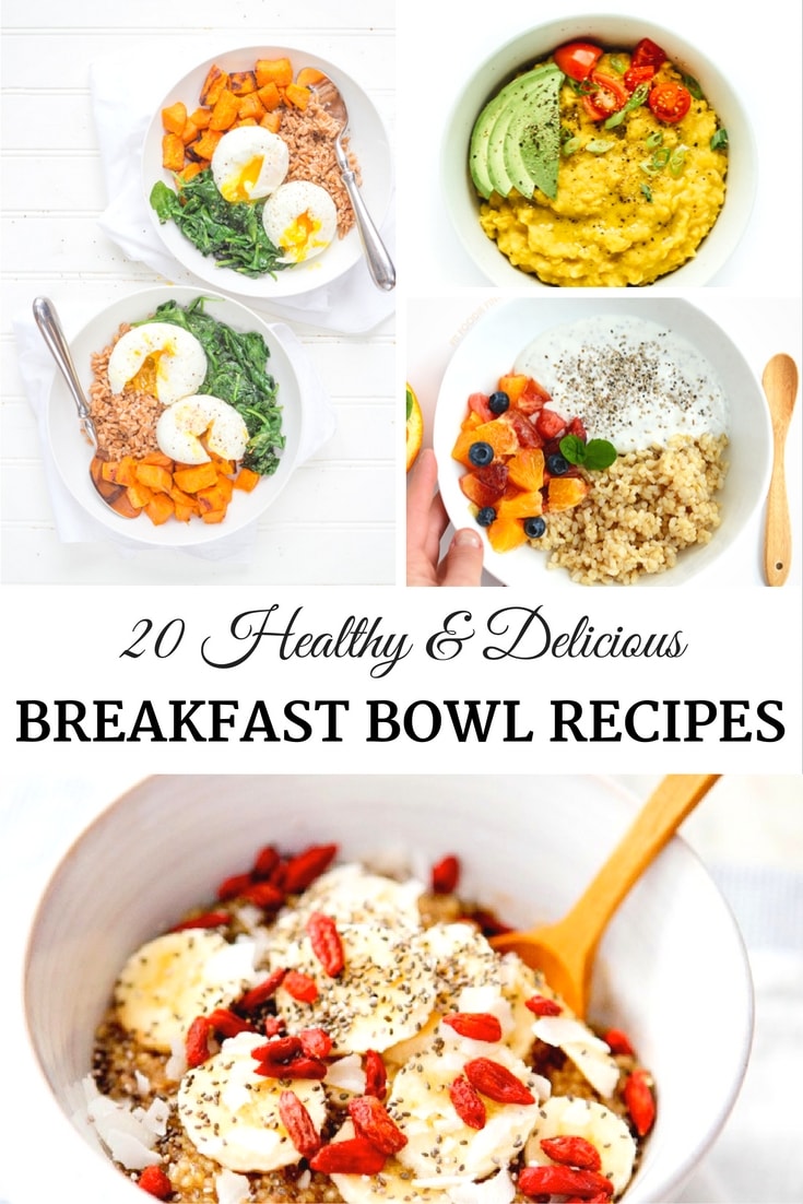 healthy breakfast bowls