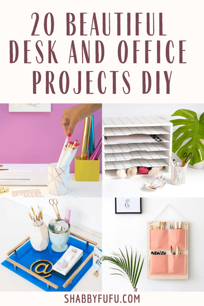 desk office diy projects