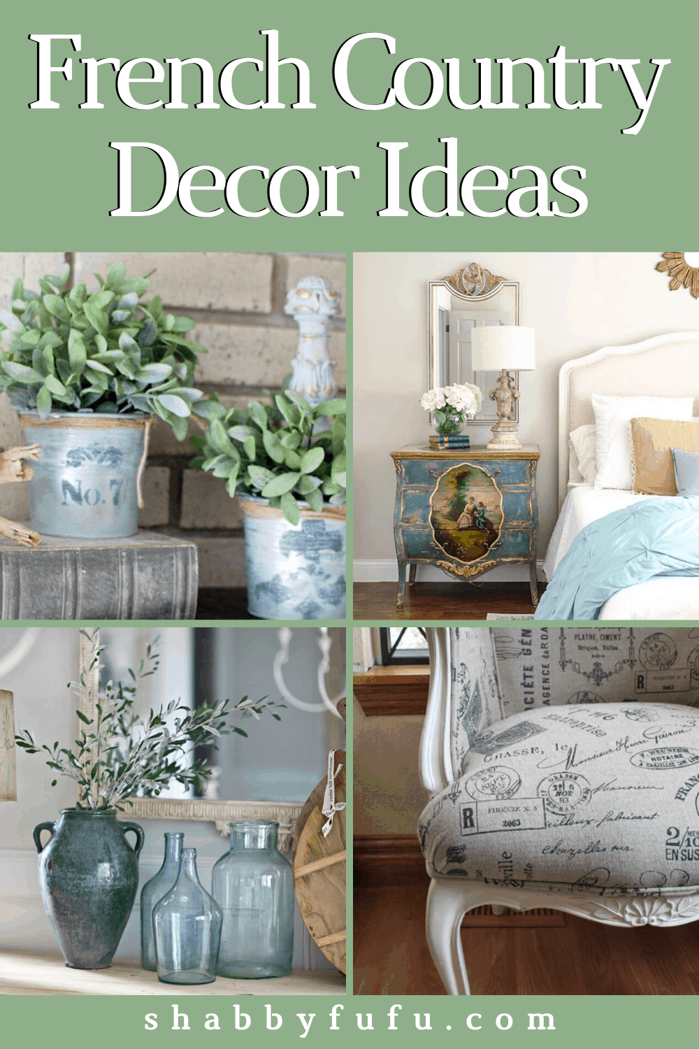 Modern Style French Country Decor - 20 Gorgeous Ideas - shabbyfufu.com