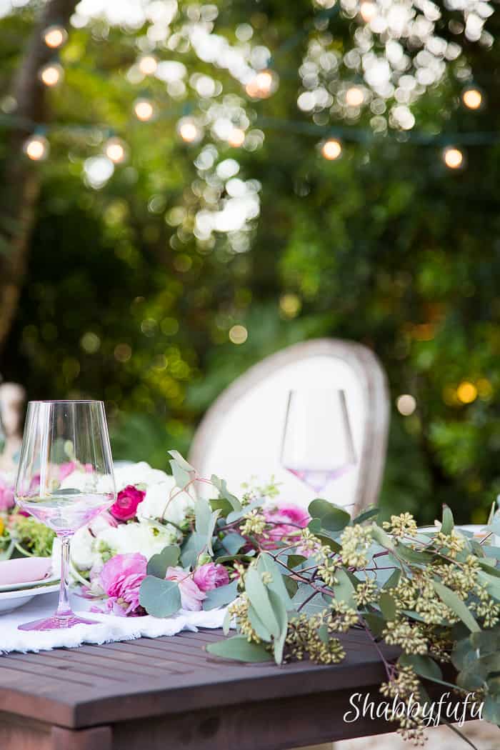 Blissful Weather and Outdoor Dining In The Garden
