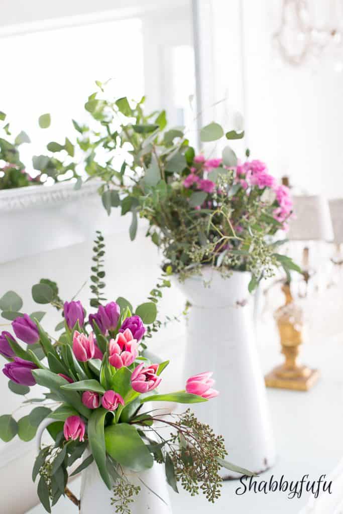 decorating with fresh flowers