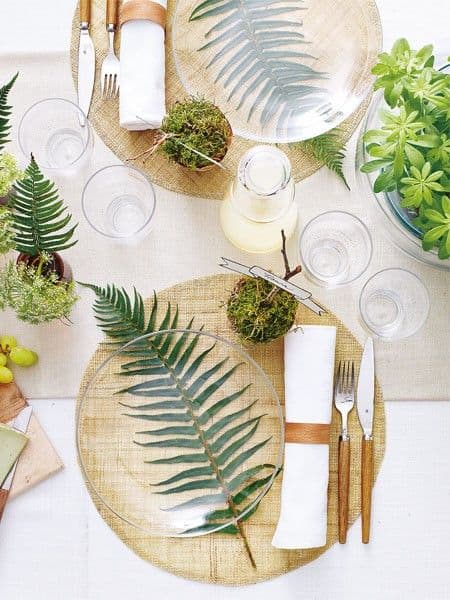 How To Create A Garden Tablesetting For Free