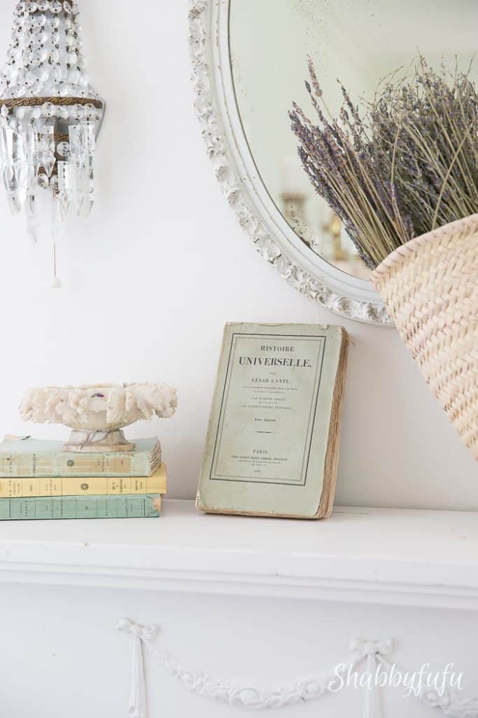 french-mantel-with-books