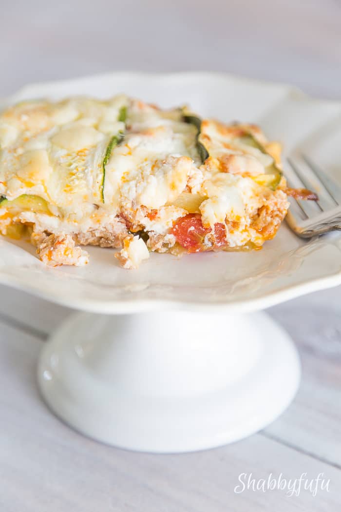 Easy and Delicious Gluten Free Zucchini Lasagna