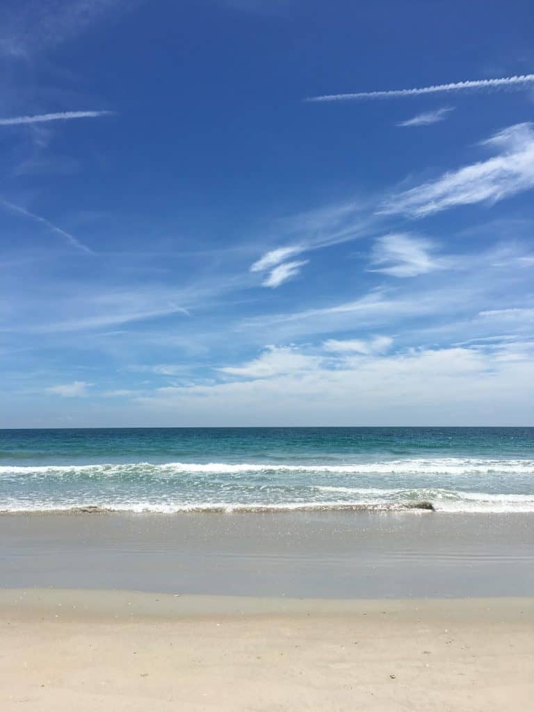 beach coastline in Florida