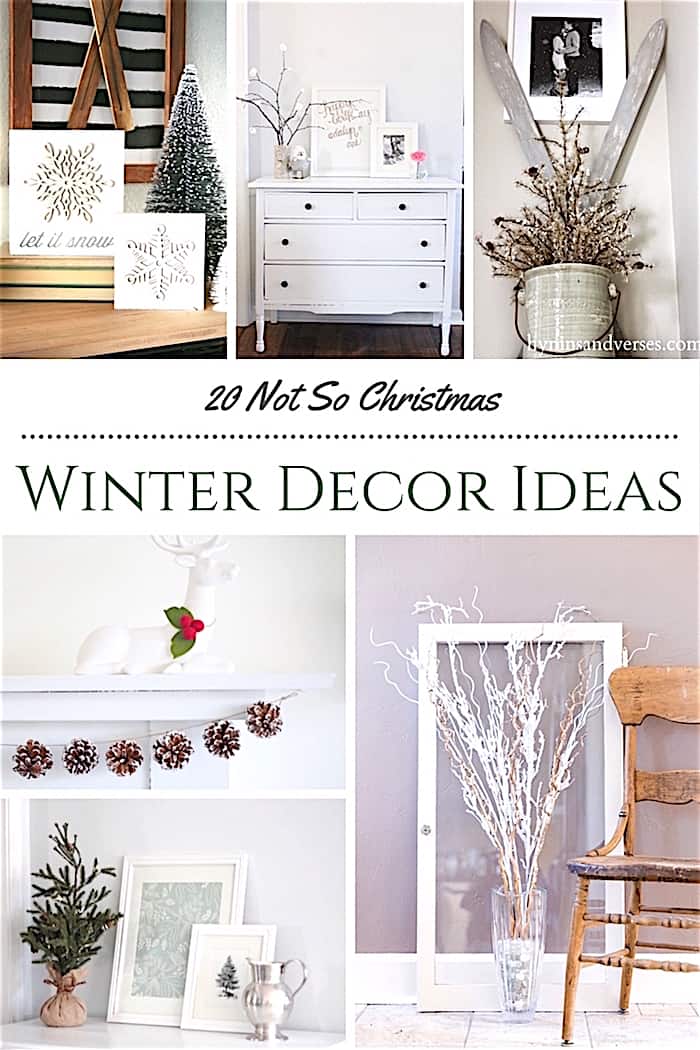 winter decorating ideas not christmas
