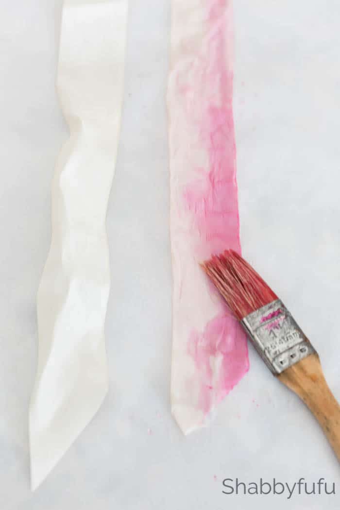 Learn How To Hand Paint Ribbon Simple Techniques