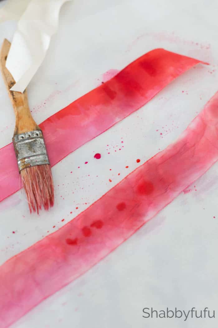 Learn How To Hand Paint Ribbon Simple Techniques