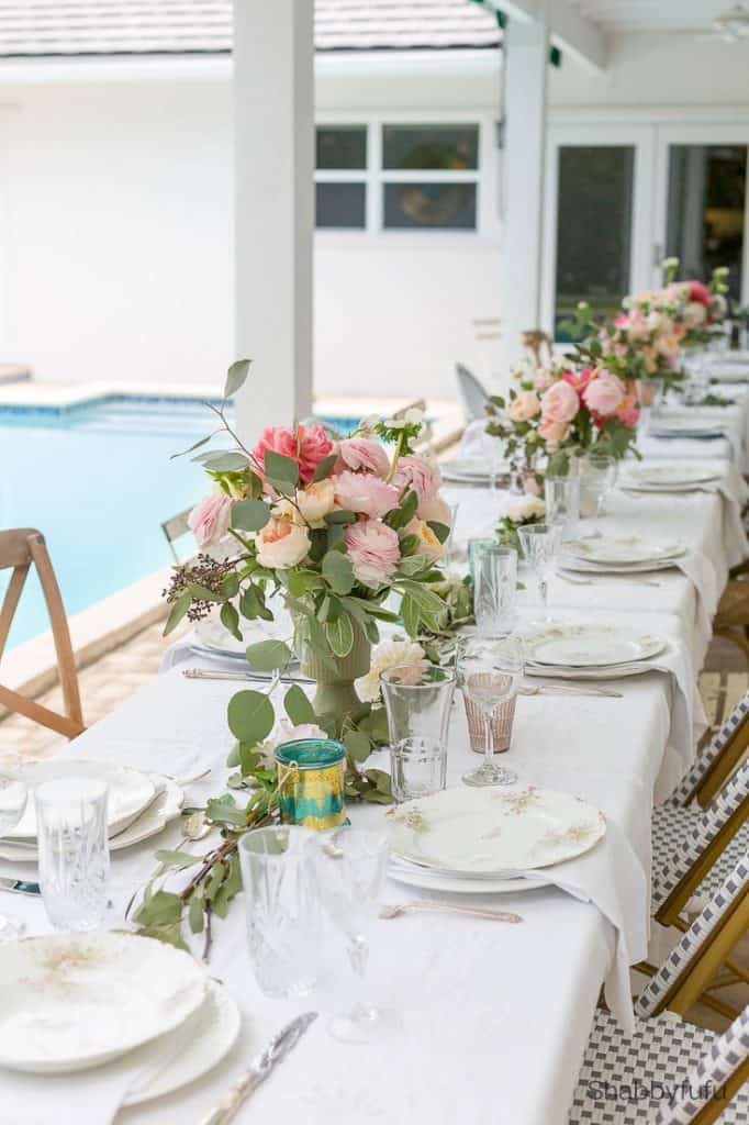 Beautiful Affordable Wedding Reception At Home