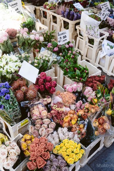 flower market in London