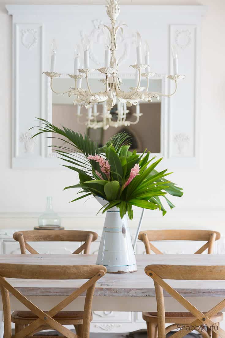 Modern Tropical Dining Room Decor - Update! 
