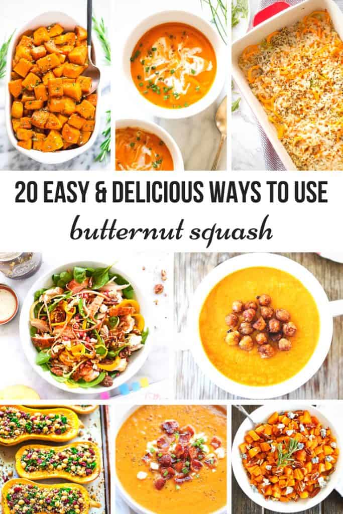 20 Easy & Delicious Ways to Use Butternut Squash recipes