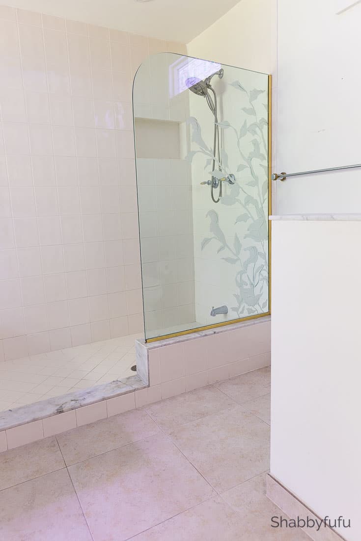 master bathroom remodeling project shower before