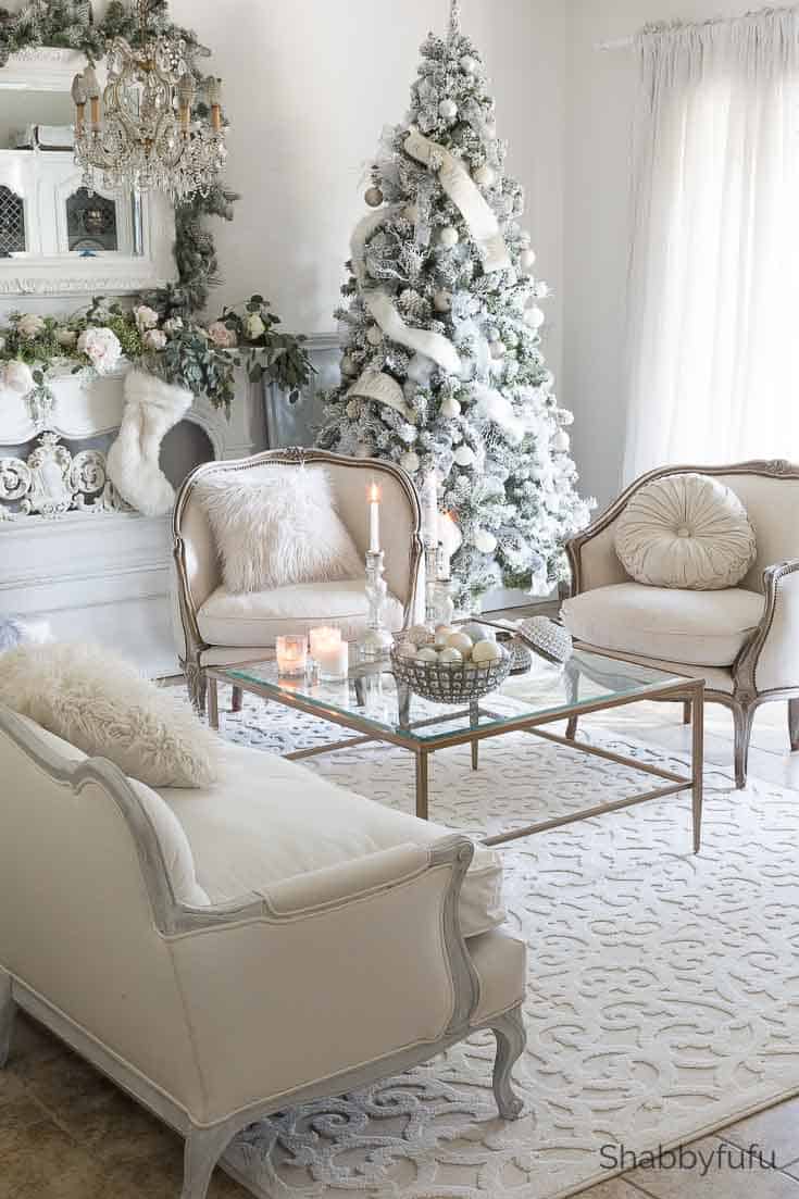 French Country Christmas Celebration – Living Room