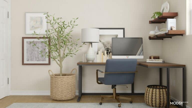 Small Home Office Design - Two Plans - shabbyfufu.com