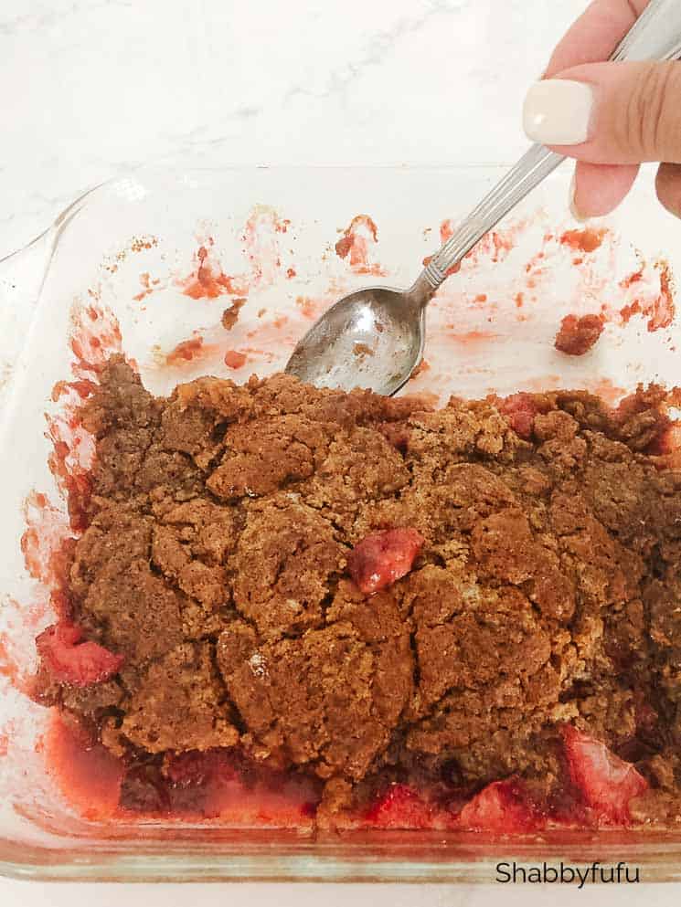 strawberry cobbler with bisquick