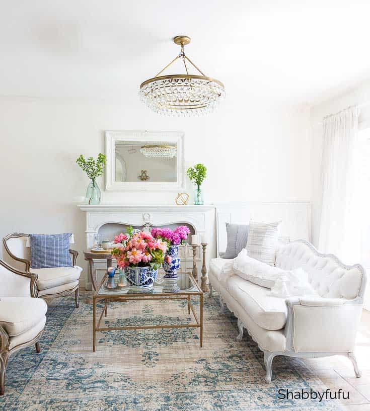 summer home tour coastal french style