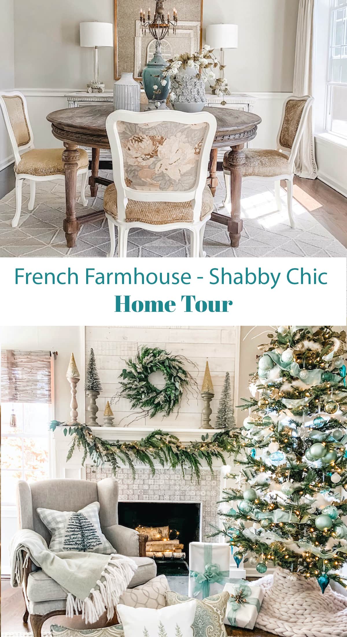 French Farmhouse Shabby Chic Home Tour - shabbyfufu.com
