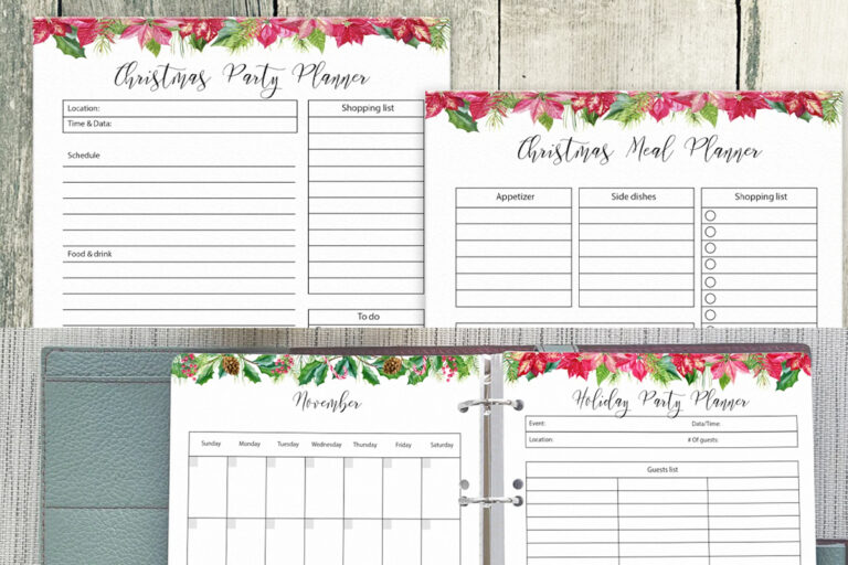 Holiday Planning Made Easy - All NEW 24 Page Free Printable Guide ...