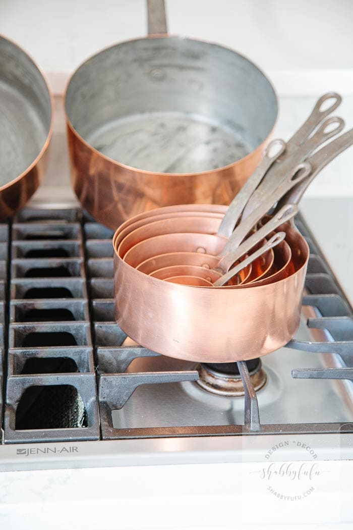 cooking with copper French set