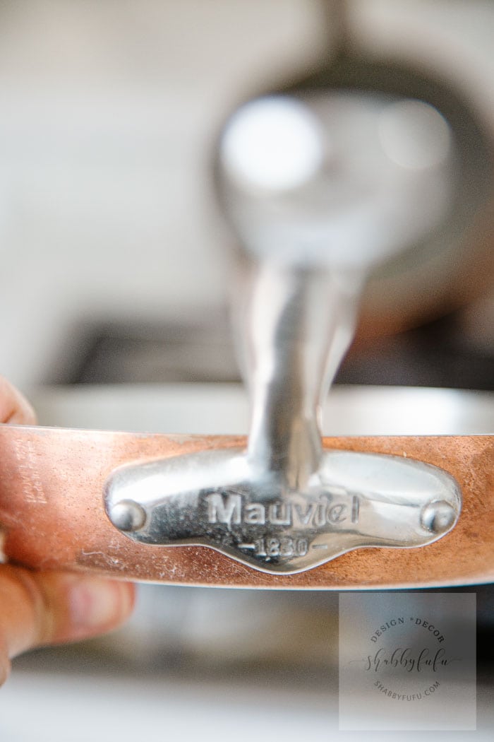 Mauviel copper pan mark
