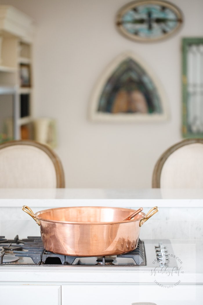 Hammered copper STEAMER POT - couscous pot -steamer pot - copper steaming  pot