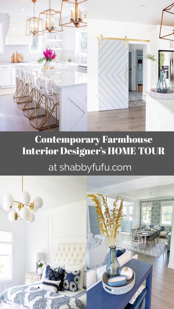 Contemporary Interior Designer Home Tour - shabbyfufu.com