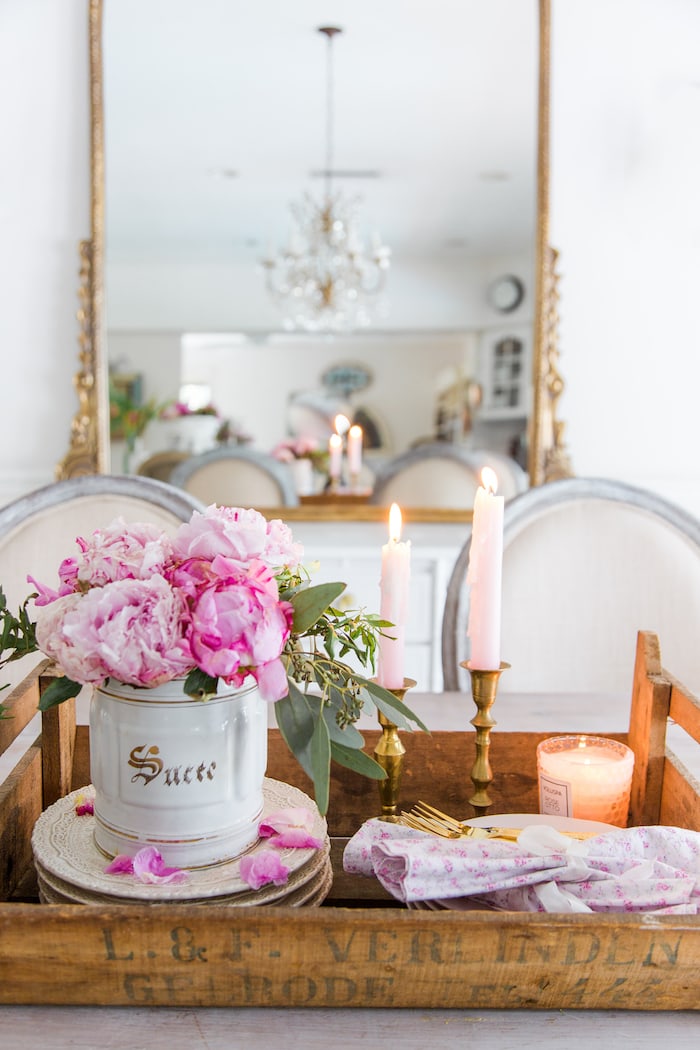 French Country Fridays 128 | Pink Peonies