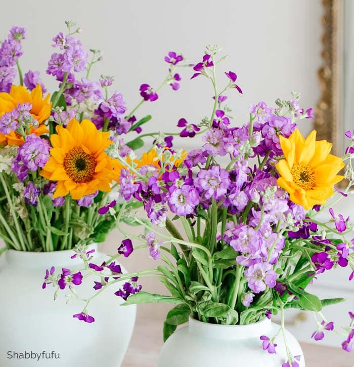 inexpensive grocery store flowers