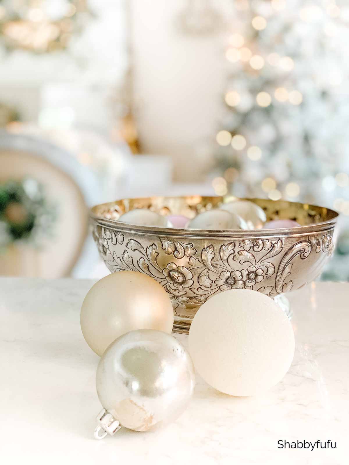 How To Make New Christmas Ornaments Look Vintage