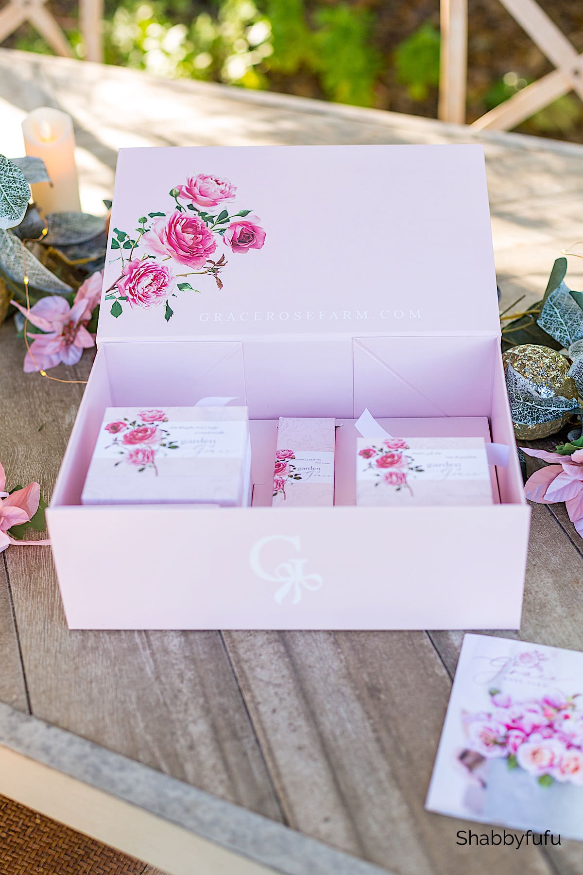 pink garden roses