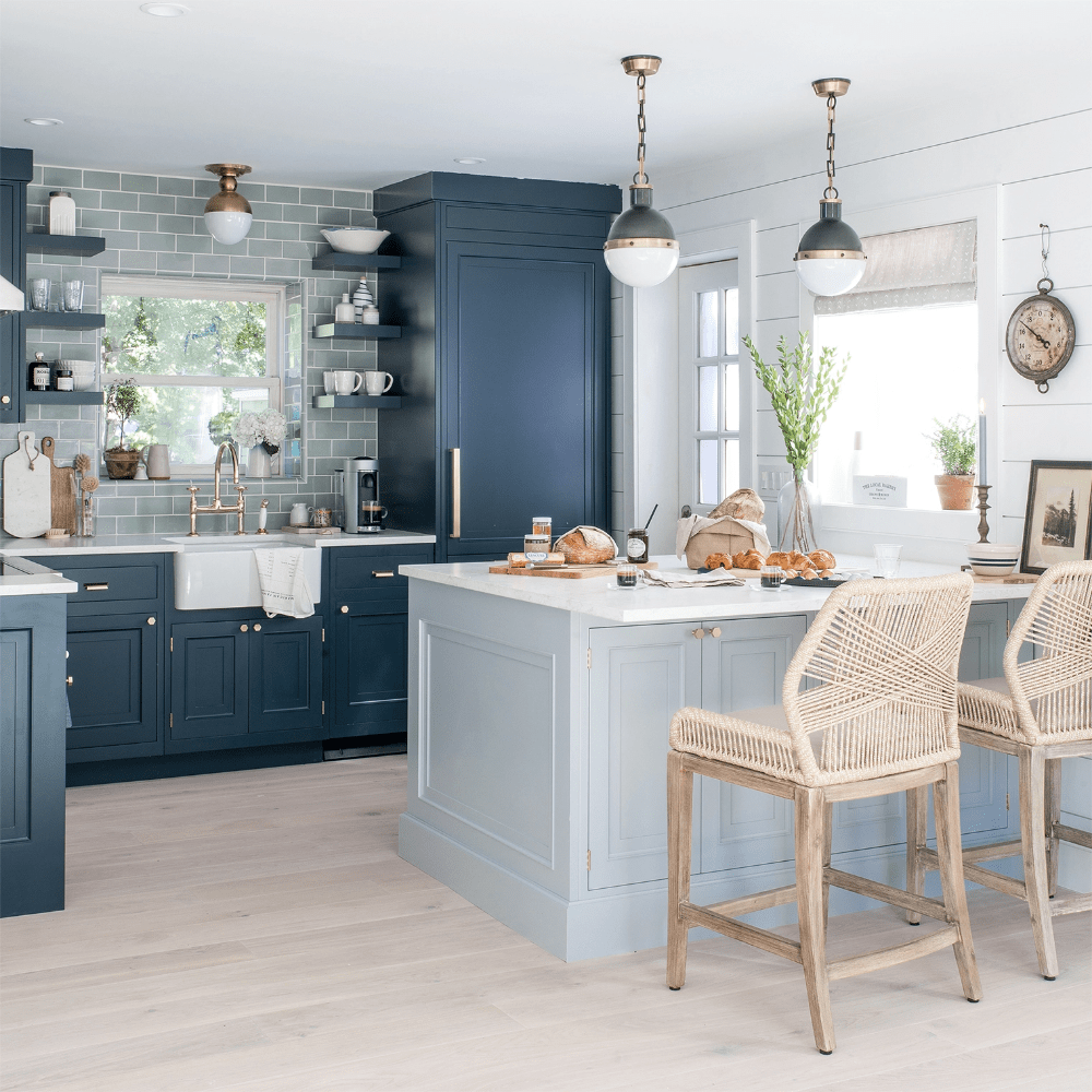 Blue Kitchen Design Ideas (That Are Gorgeous!) - shabbyfufu.com