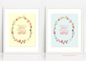Free Printable Easter Wall Art - 20 Gorgeous Prints! - shabbyfufu.com