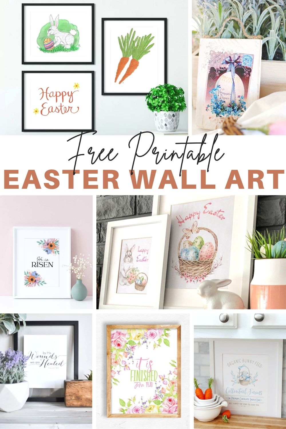 FREE printable Easter wall art