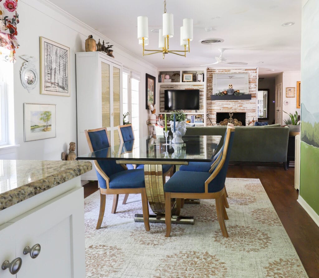 Eclectic Designer Home Tour - Up To Date Interiors - shabbyfufu.com