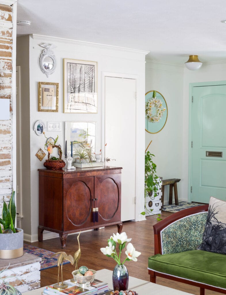 Eclectic Designer Home Tour - Up To Date Interiors - shabbyfufu.com