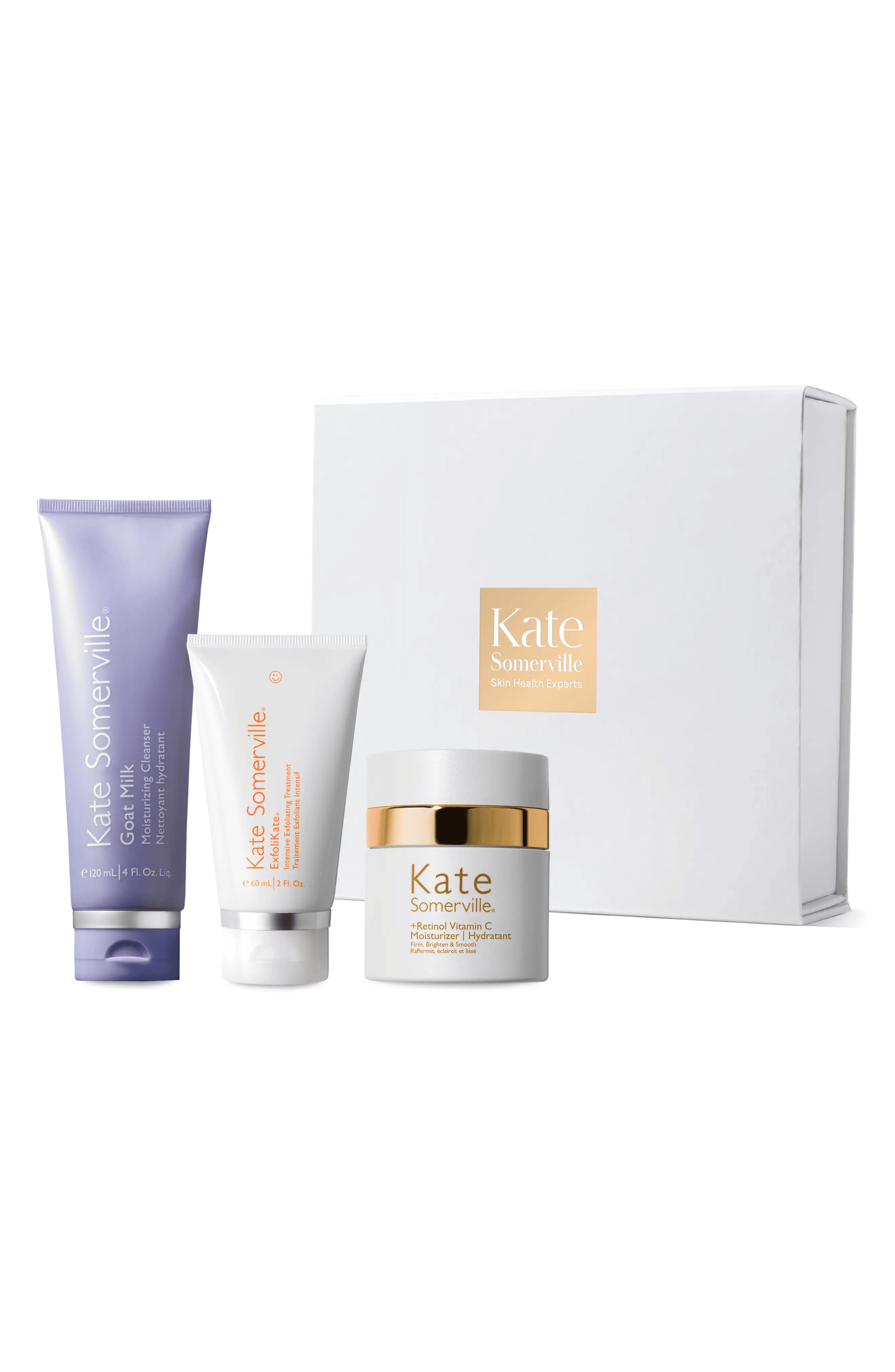 Image featuring Radiant Skin Set by
Kate Somerville in winter beauty essentials for mature women