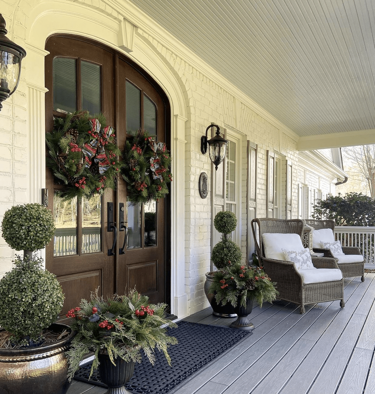 southern charm front porch