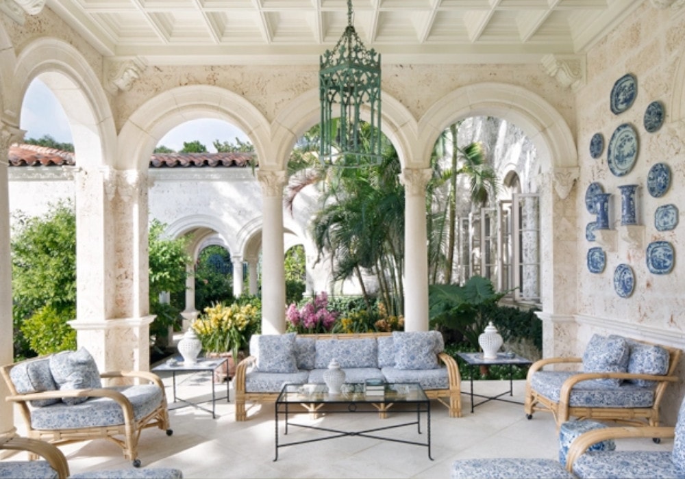 Terry Allen Kramer home in the palm beach style