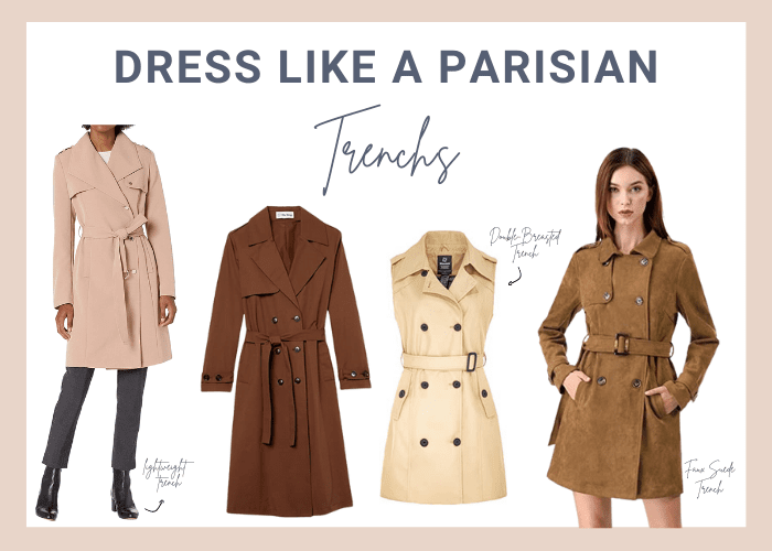 How French Women Look Effortlessly Stylish in a Trench Coat
