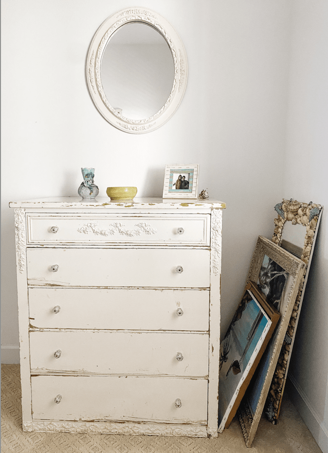 antique french country dresser coastal style