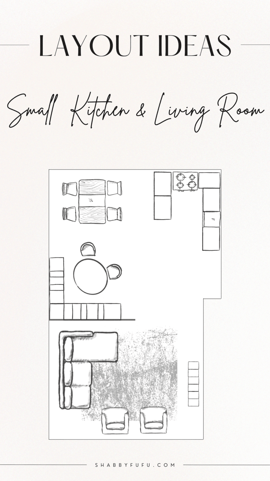 Tips For Downsizing & Layout Ideas For A Smaller Home - shabbyfufu.com