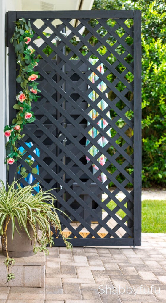 How To Build A Lattice Screen Easy DIY Project