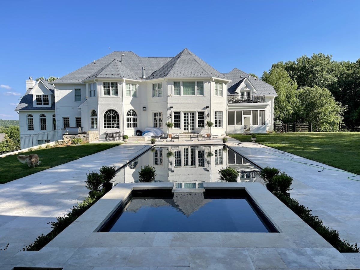 French chateau in Virginia home tour Shabbyfufu